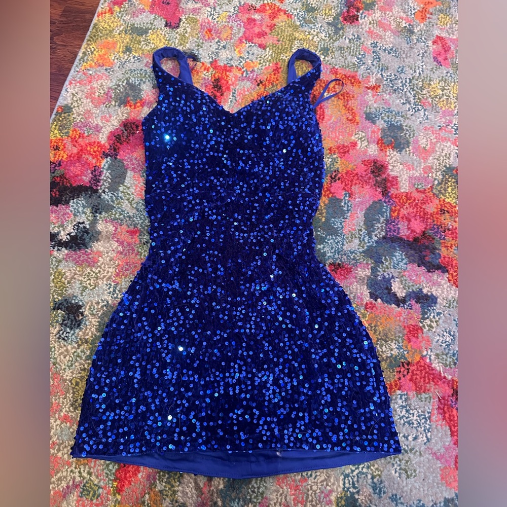 Berlinova homecoming sparkly mini dress
